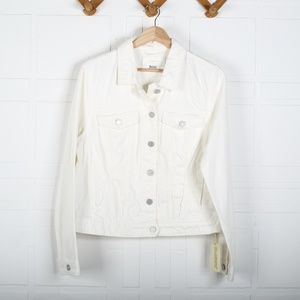 Blank NYC Lightbox White Denim Jacket